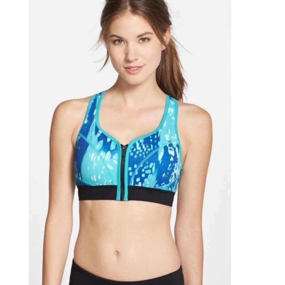 Zella Scuba Zip Sports Bra